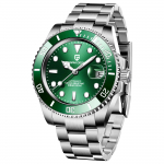 Pagani Design Valmistatud Seiko NH35 Submariner Automaatse Mehaanilise Kellaga Veekindla Keraamilise Roostevabast Terasest Safiiriga PAGANI DESIGN Meeste Kell, Jaapan, roheline