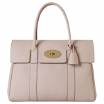 Mulberry Bayswater Kuldne Riistvara Spleissing Disain Nahast K&auml;ekott V&auml;ikesed Naiste K&auml;ekotid Roosa HH2873205J002 Basic Set (Bag+Dust Bag)