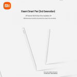 Xiaomi nutikas pliiats (2. gen) Pad 6/6 Pro jaoks