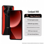 Coolpad X60 nutitelefon (CN versioon) 12GB RAM + 256GB ROM vermiljonpunane v&auml;rv
