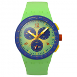 SWATCH Algne kollektsioon Kvartsmehhanism 30m Veekindlus Meeste k&auml;ekellad Kell 42mm Roheline sihverplaat SUSG101 Green Dial