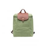 Longchamp Le Pliage 28 &Uuml;hev&auml;rviline Tikitud Logo Kl&otilde;pskinnitusega T&otilde;mblukk L&otilde;uend Seljakott Naiste seljakott Roheline 1699089P77 Green
