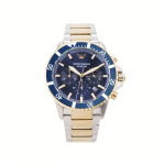 Emporio Armani kvartsikell roostevabast terasest rihm 43 mm sinine sihver kronograafikell Meeste kellad AR11362-CLG Regular Watch Box