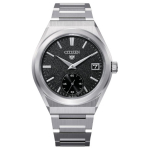 Citizen Kogu 100m Veekindel Automaatne Mehaaniline Liikumine Roostevabast Terasest Rihm NC1000-51E Black Dial