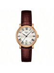 Tissot Carson kvartsmehhanismiga, 30m veekindel naistekell, Rui Watch 30mm h&otilde;bedase sihverplaadi, roostevabast terasest korpuse ja numbriga T122.210.36.033.00 h&otilde;be