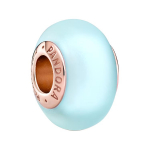Pandora Murano Klaasist V&otilde;lu Roosa Kuld Matt Sinine Naiste V&otilde;lu 789420C00 Rose Gold