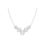 Swarovski Sparkling Danceflower Kaelakee Naistele kaelakee Valge 5397240 Box (Random Color)