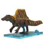 BANDAI SPIRITS Spinosauruse Maa Plastikust Mudelikomplekt Jurassic World Resurrection Eelv&auml;rvitud