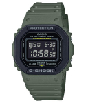Casio G-SHOCK Meeste Vaik 200M Veekindel P&otilde;rutuskindel Alarmi Kvartsikell DW-5610SU-3 roheline