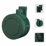 Heliheli-klipsiga miniventilaator, kaasaskantav v&ouml;&ouml;k&uuml;lge kinnitatav ventilaator, USB-laetav, 3 kiirust, koduks, v&auml;li&uuml;ritusteks, spordiks roosa