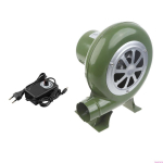 Mitmeotstarbeline 100v 220v Ventilaator 40/60/80W DC3-12v V&auml;ike ventilaator Gaasigeneraatori ventilaator Kiiruse reguleerimine Vastupidav Raud Vana stiil gray