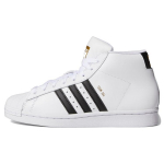 Adidas Originals Pro Model J libisemiskindlad keskmise k&otilde;rgusega laste rulaketsid Valge Must Teismelised FV5724 38