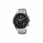 Casio EDIFICE Seeria P&auml;ikesetoitega K&auml;ekell Metallik H&otilde;bedane Rihm Meeste K&auml;ekell P&auml;ikeseenergia Kvartsmehhanism Roostevabast Terasest Rihm Jaapani ja Korea EFR-518SBBJ-1AJF h&otilde;be