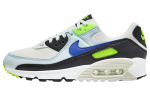 Nike Air Max 90 Valge Sinine Toon Volt Naiste DH8010-102 42.5 white