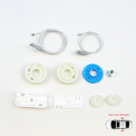 BWR5630 Elektrilise akna t&otilde;stuki remondikomplekt Tagumine vasak v&otilde;i parem Porsche 911 997 2006-2012 jaoks 99754301505 99754301605