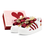 Adidas Originals Superstar 2 Rula Kingad Unisex Madalad Valge/Punane/Kollane JH9976(Team1655-S-BOX) 38 brown