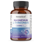 Magneesium L-treonaat 500 mg Toidulisand, 120 kapslit pudelis 120 Capsules gray