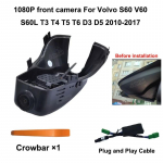 Volvo S60 V60 S60 LT5 T6 T8 2010 2011 2012 2013 2014 2015 2016 2017- 2020 2021 2022 2023 2024 2025 4K Wifi Autokaamera NO TF