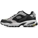 Skechers Vigor 3.0 V&otilde;rknahk S&uuml;nteetiline Paeladega Vastupidav Hingav K&otilde;rgust Suurendavad Madalad Isa Kingad Meeste tossud Hall Must 237145-GYBK 39.5