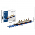 Kvaliteetne Titanic Kvaliteetne Kruiisilaev Kvaliteetne Laevaehituskomplekt Kvaliteetne Paat Kvaliteetne Mudel Ise kokkupandav Pane ise kokku