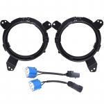 Wrangler JL 7-tollise &uuml;mmarguse LED-esitule tarvikud Paigaldusklamber R&otilde;ngasadapter Wrangler JL-ile