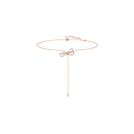 Swarovski Lifelong Bow Y-kujuline kaelakee Naiste Valge 5447082 valge