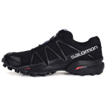 Salomon Speedcross 4 Bl libisemiskindlad kulumiskindlad hingavad madalad v&auml;litingimuste funktsionaalsed kingad Unisex Kingad Must L38309700 36