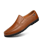 CLOHOO Meeste K&auml;sit&ouml;&ouml; Vabaaja Mokassiinid Libisemisvastased Mugavad Slip-On S&otilde;itmiseks Mugavad Nahast Kingad 43 punane