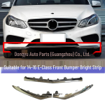 &Uuml;hilduv Mercedes-Benz E-klassiga (2014-2016) Esikaitseraua trimm: Hele riba 2128852774, 2128852874, 2128852674 Left 2128852774 gray