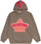 Ameerika t&auml;navamoe Y2K trendikas br&auml;nd retro hip hop AELFRICEDEN t&auml;hemustriga kapuutsiga vabaaja spordikampsun 5XL gray