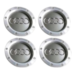 Audi A2 jaoks 4 tk Auto Ratta Keskava Katte M&auml;rgid Velje Keskkatte Kate 8N0601165A 4B0601165A Tarvikud Audi A3 A4 A5 S6 S8 TT A8 Quattro Embleemile