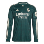 Adidas Originals Real Madrid 26/27 Hooaeg V&otilde;&otilde;rsil Kiiresti Kuivav Kitsa L&otilde;ikega Triibuline Pikkade Varrukatega Jalgpallis&auml;rk M&auml;ngija Versioon Mehed topid KC3980 XL