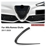 S&uuml;sinikkiud Alfa Romeo Giulia esip&otilde;rniku iluv&otilde;re radiaatoriv&otilde;re liist kaunistusauto v&auml;lisosa kaitsja dekoratsioonitarvikud Carbon Fiber gray