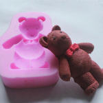 3D silikoonist fondant vormikoogi kaunistamiseks &scaron;okolaadi Sugarcrafti k&uuml;psetusvormi t&ouml;&ouml;riist roosa
