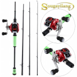 &Otilde;ngeritva rullide komplekt, 4 sektsiooniga &otilde;ngeritv, s&ouml;&ouml;dalaskmise p&uuml;&uuml;girull 2.1M Rod&Left Hand must