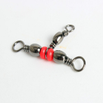 50 tk. n&ouml;&ouml;riga konks, veerev, p&ouml;&ouml;rlev, tihe O-r&otilde;ngad Jaapani terasest p&uuml;&uuml;gikonnektor peibutis