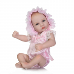 1TK Pinky Reborn 26CM P&auml;ris Elus Reborn Beebinukk Pehme Silikoonvin&uuml;&uuml;l Laps M&auml;ngumaja M&auml;nguasi 10Inch roosa