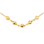 Altesse [M1176] &ndash; kullatud &bdquo;Love&rdquo; kaelakee kuld