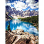 5D DIY teemanttikandid maastik Waterfall Mountain teemantmaal 20X30CM