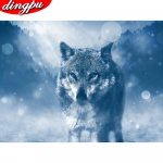 T&auml;is&uuml;mmargune teemanttikandid 5D DIY teemantmaal ristpistes kodukaunistamise kingitus 20X30CM