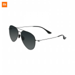 Xiaomi Mijia Classic Square P&auml;ikeseprillid Pro TAC polariseeritud l&auml;&auml;tsed Prillid Retro Light Frame kruvideta UV-kaitse meestele must