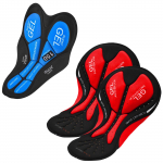 3 pakki Rattap&uuml;ksid Geelpolsterdatud polsterdus meestele Naiste jalgratturi aluspesu p&uuml;ksid