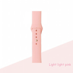 Silikoonrihm Apple Watchi k&auml;ev&otilde;ru jaoks 44 mm 40 mm 38 mm 42 mm kellarihm Apple Watchi rihma jaoks Correa Iwatchi seeria jaoks 7 6 Se 5 4 3 38 40mm SM