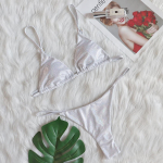 Ujumistrikoo stringid bikiinid seksikas l&auml;ikiv kuum h&otilde;bedane kristallist teemant ujumistrikoo XL h&otilde;be