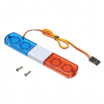 LED politseitulede RC auto laterna vahetus WPL D12 Drift Car maastikuautole mitmev&auml;rviline