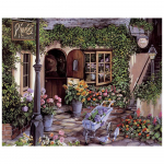 3D-teemanttikandid ristpistega &uuml;mmargused kividest maalid loomasillad Full Round 20x25CM