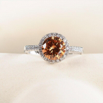 Bella Box &uuml;mmarguse kujuga kivist moes&otilde;rmus Naiste pulmar&otilde;ngad Imeilus peos&otilde;rmus Ema kingitus Naiste ehted Resizable &scaron;ampanjav&auml;rvi