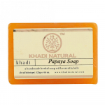 Looduslik k&auml;sitsi valmistatud papaiaga seep (125 g), Papaia seep K&auml;sitsi valmistatud, Khadi Natural 6.875