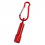 LED-lampidega miniv&otilde;tmehoidja Taskulamp Ultrakompaktsed heledad sabal&uuml;litiga taskulambid kodumatkamiseks must