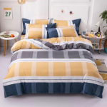 King-/queen-size/t&auml;issuuruses lina tekikate Padjap&uuml;&uuml;ri komplekt Paksu puuvillane magamistuba Lihtne voodipesu Singl3pc1.2m